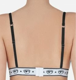 COM Chiara Ferragni Logomania Triangle Bra Underwear