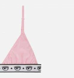 COM Chiara Ferragni Underwear Logomania Triangle Bra