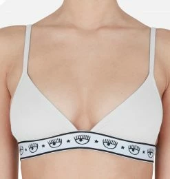 COM Chiara Ferragni Logomania Triangle Bra Underwear