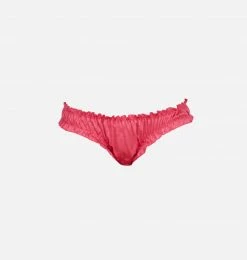 COM Chiara Ferragni Eyestar Ruched Satin Slip