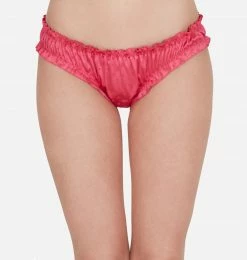 COM Chiara Ferragni Eyestar Ruched Satin Slip