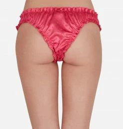 COM Chiara Ferragni Eyestar Ruched Satin Slip