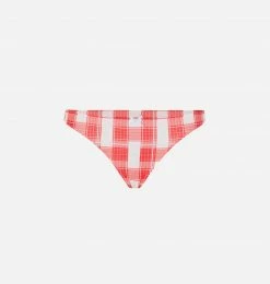 COM Chiara Ferragni Underwear Tartan Thong