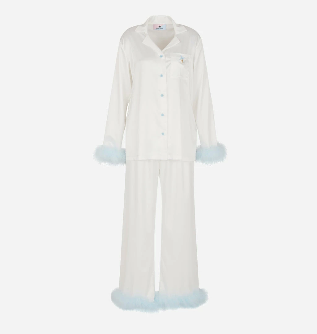COM Chiara Ferragni Feather Pajama Underwear
