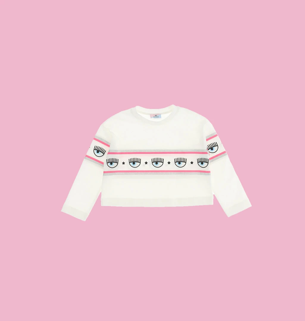 CFC MAXI LOGOMANIA CROP T-SHIRT