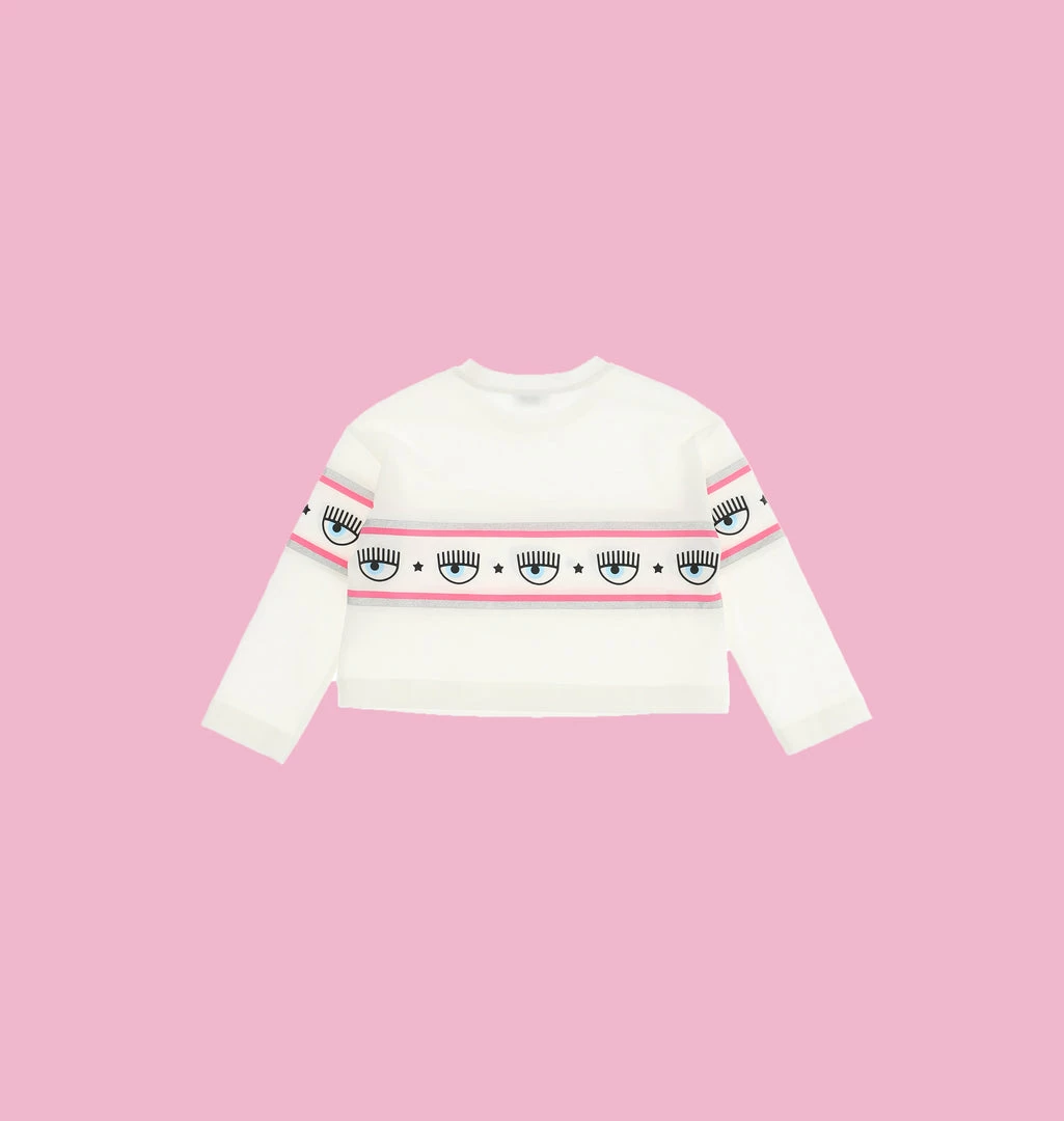 CFC MAXI LOGOMANIA CROP T-SHIRT