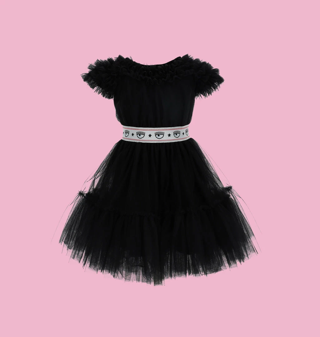 CFC LOGOMANIA TULLE DRESS
