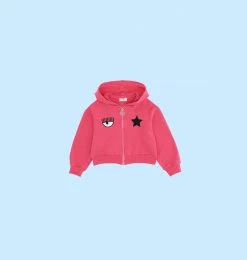 COM Chiara Ferragni KIDSWEAR EYE STAR HOODIE