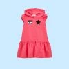 COM Chiara Ferragni EYE STAR HOODED DRESS