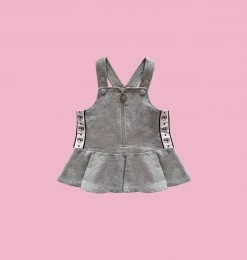 COM Chiara Ferragni Kids 2-10 Years MAXI LOGOMANIA FLOUNCED DRESS