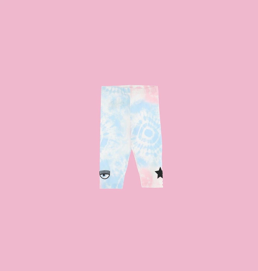 COM Chiara Ferragni EYE STAR TIE DYE LEGGINGS