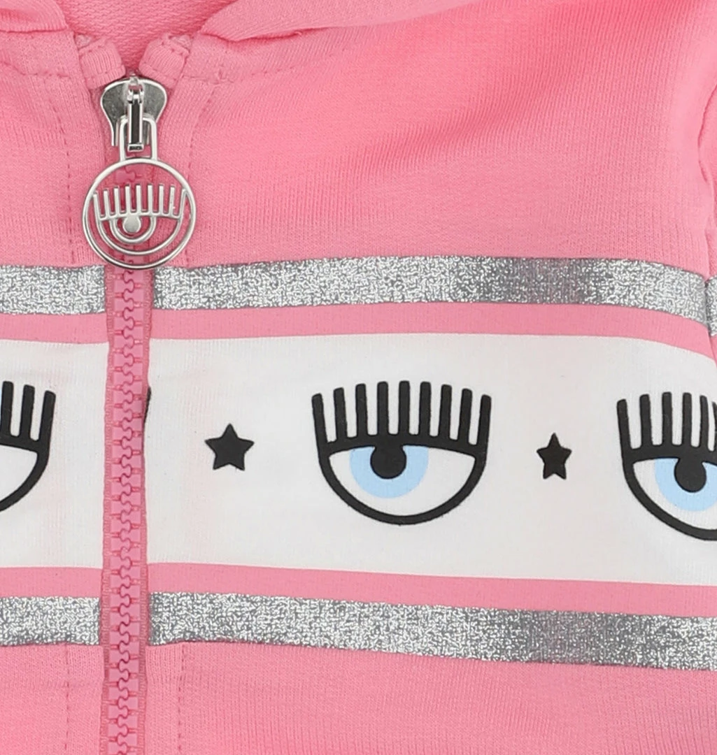 COM Chiara Ferragni MAXI LOGOMANIA HOODIE