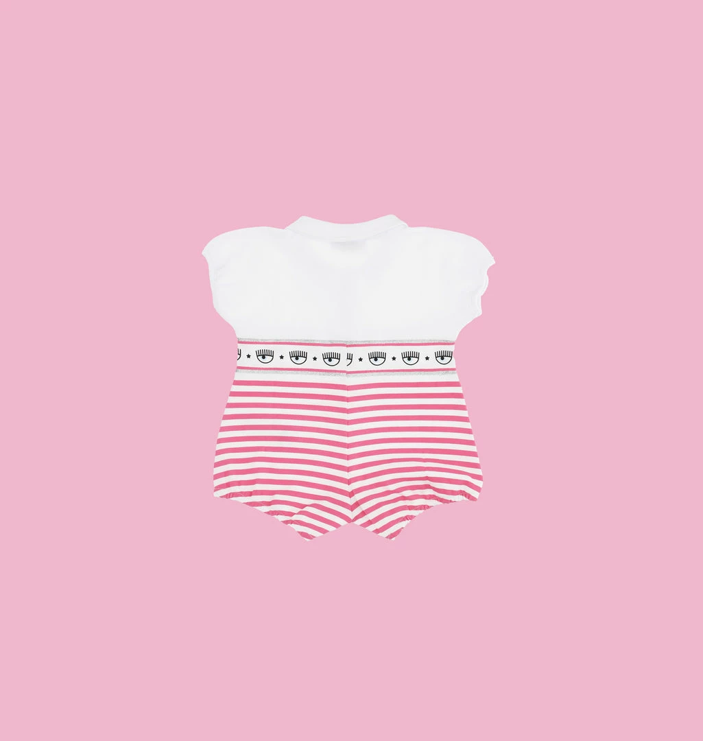 COM Chiara Ferragni MAXI LOGOMANIA ROMPER