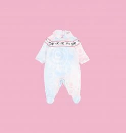 COM Chiara Ferragni MAXI LOGOMANIA TIE DYE ONESIE