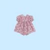 COM Chiara Ferragni KIDSWEAR FLORAL CULOTTE DRESS