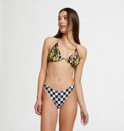 COM Chiara Ferragni Swimwear Racing Bikini Top