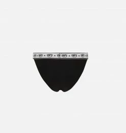 COM Chiara Ferragni Maxi Logomania Bikini Slip Swimwear