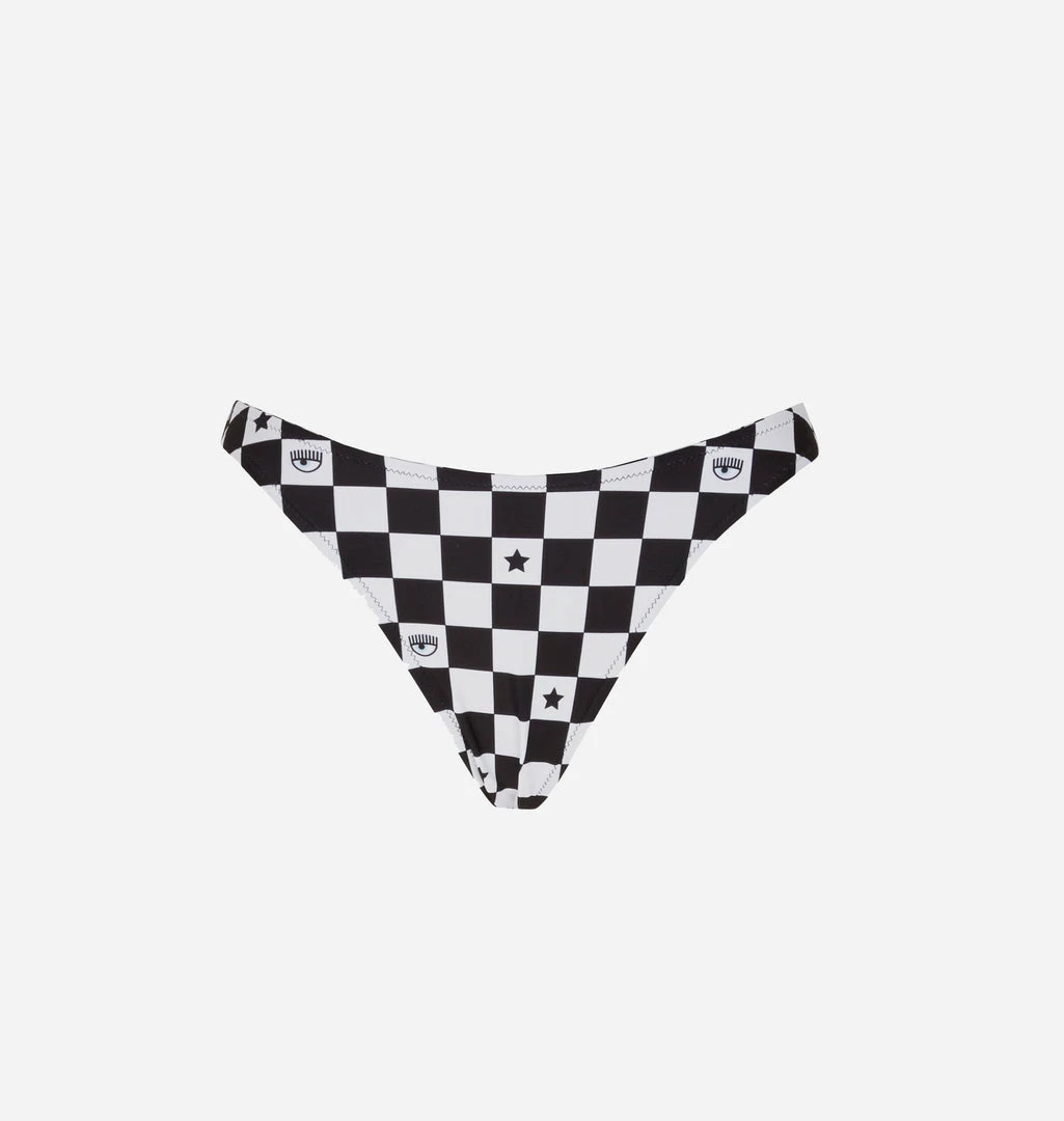 COM Chiara Ferragni Racing Bikini Slip Swimwear