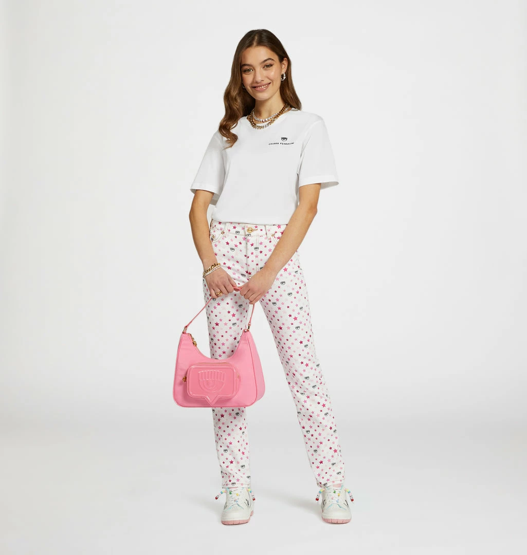 COM Chiara Ferragni MULTICOLOR REGULAR JEANS