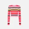 COM Chiara Ferragni NEW IN KNITTED LOGOMANIA TOP
