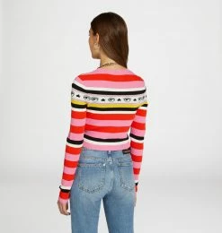 COM Chiara Ferragni NEW IN KNITTED LOGOMANIA TOP