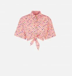 COM Chiara Ferragni MULTICOLOR KNOT SHIRT