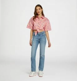 COM Chiara Ferragni MULTICOLOR KNOT SHIRT