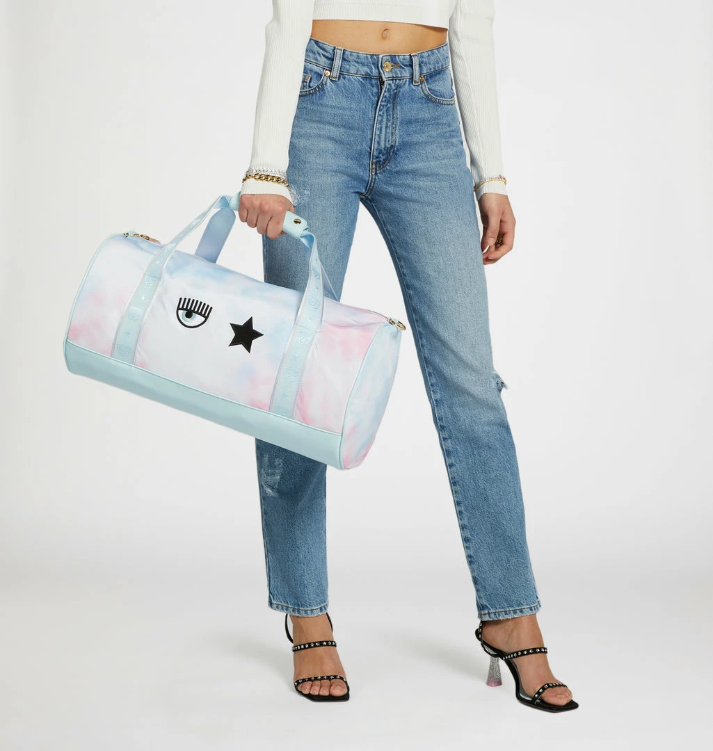COM Chiara Ferragni EYE STAR MULTICOLOR GYM BAG ACCESSORIES
