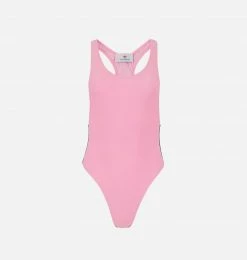 COM Chiara Ferragni Logomania Medalist One-Piece Swimsuit