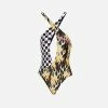 COM Chiara Ferragni Racing One-Piece Swimsuit