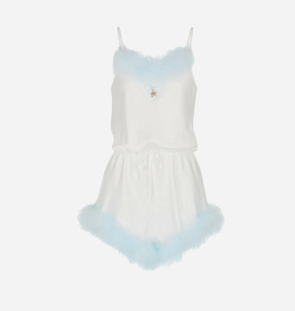 COM Chiara Ferragni Underwear Feather Romper