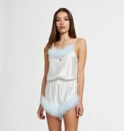 COM Chiara Ferragni Underwear Feather Romper