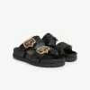 CFC DOUBLE STRAP SANDALS