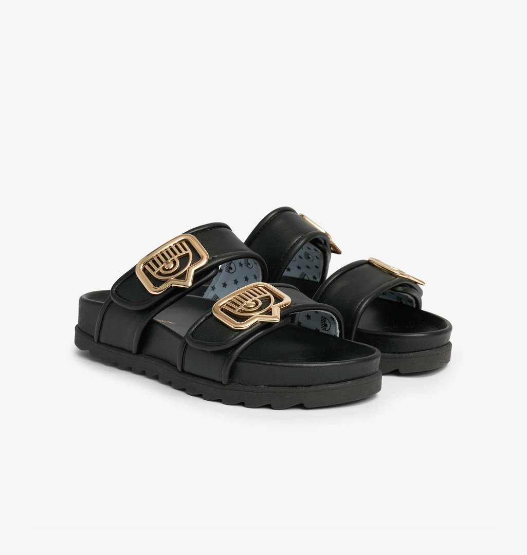 CFC DOUBLE STRAP SANDALS