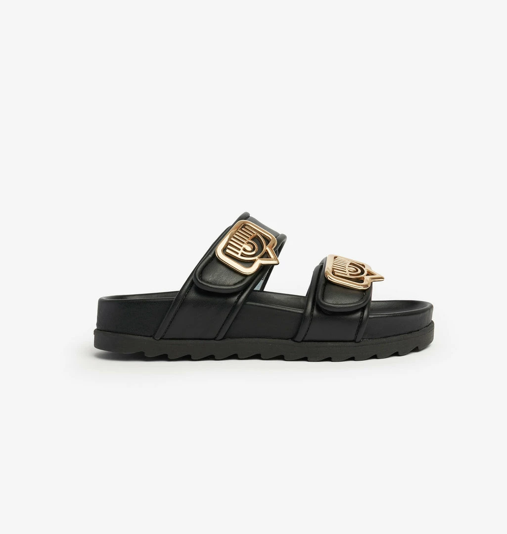 CFC DOUBLE STRAP SANDALS