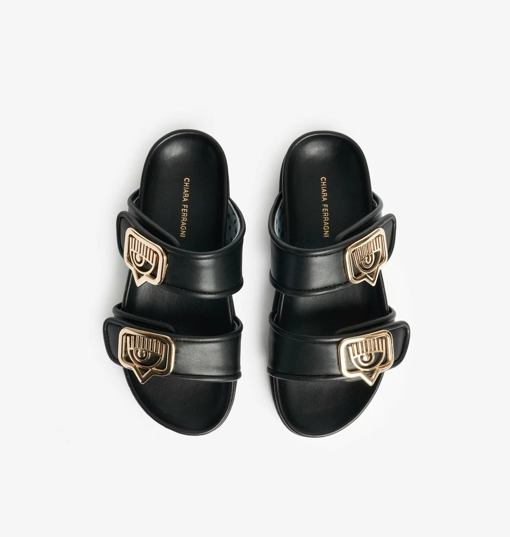 CFC DOUBLE STRAP SANDALS
