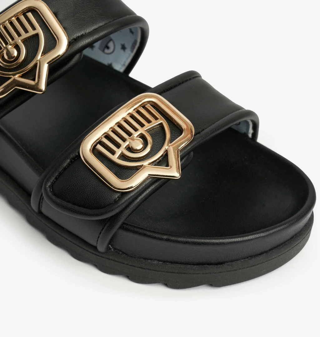 CFC DOUBLE STRAP SANDALS