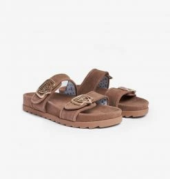 CFC DOUBLE STRAP SANDALS
