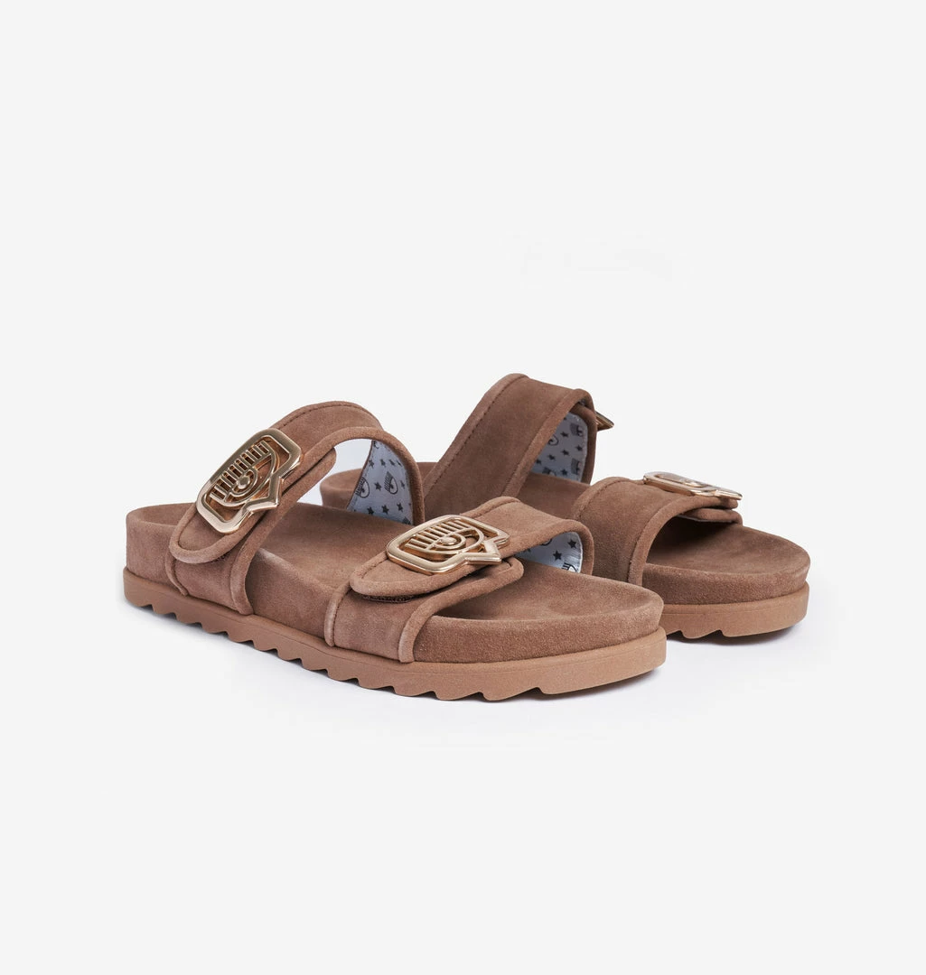 CFC DOUBLE STRAP SANDALS