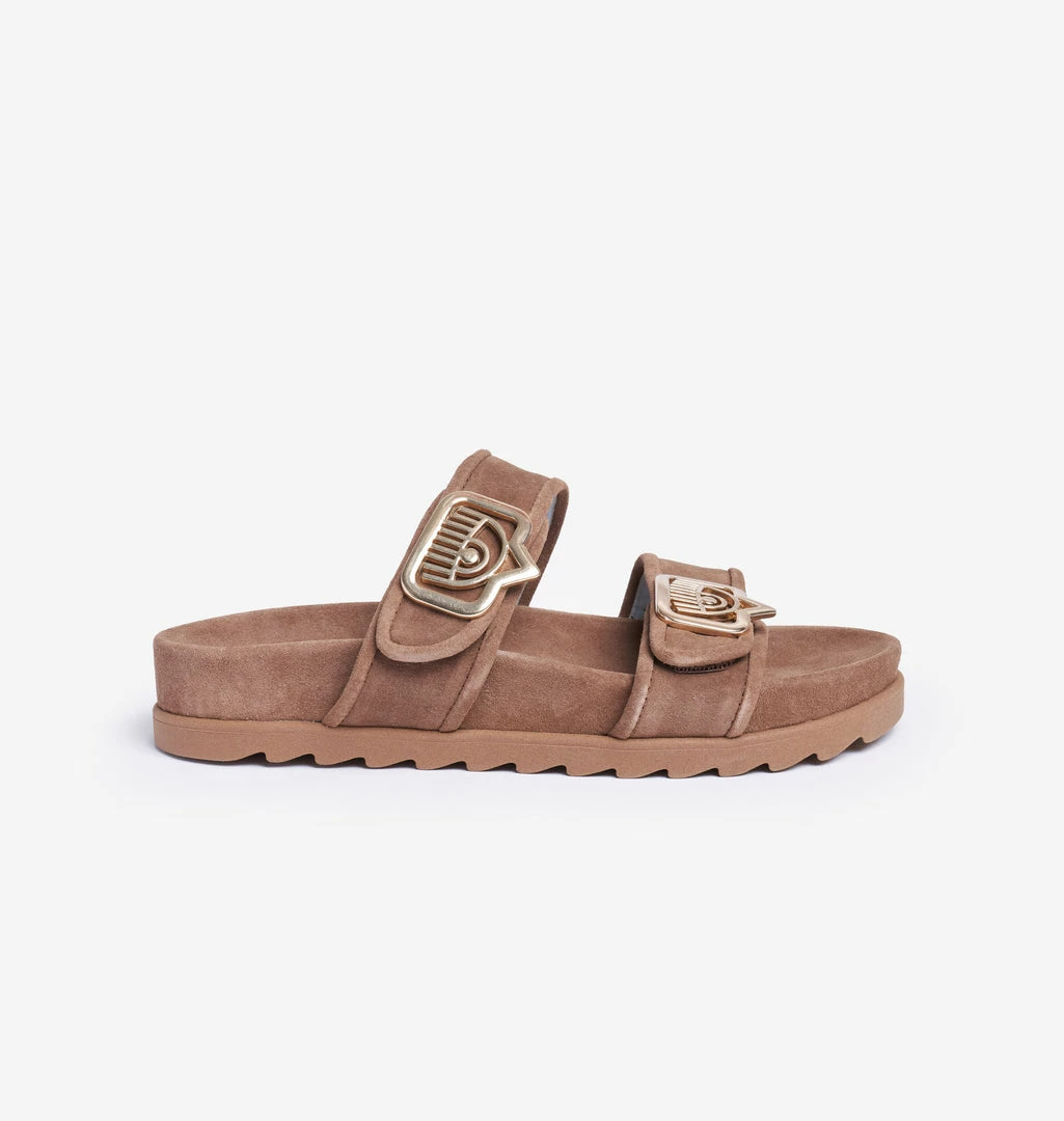 CFC DOUBLE STRAP SANDALS