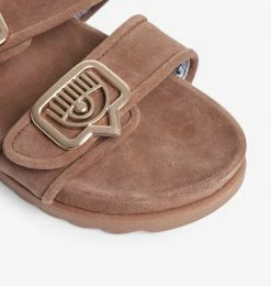 CFC DOUBLE STRAP SANDALS