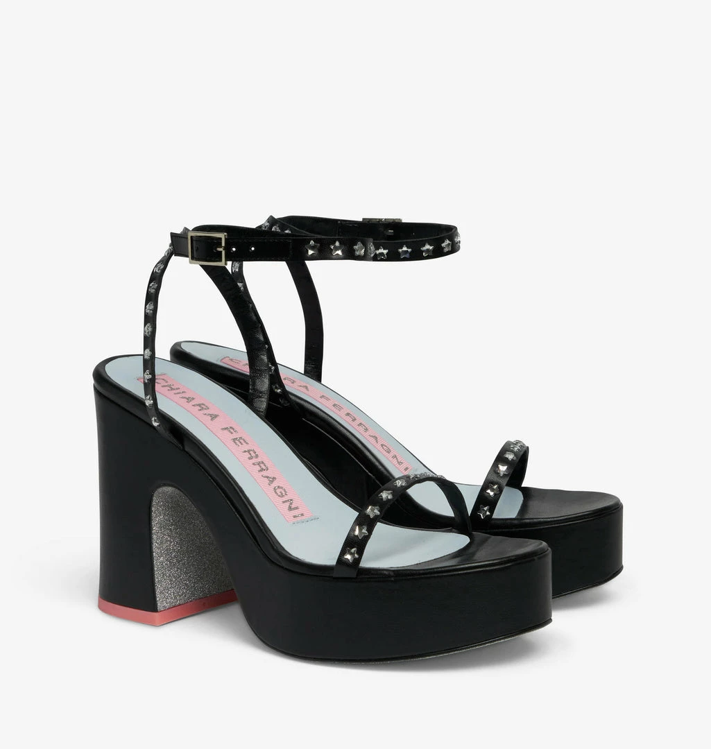 COM Chiara Ferragni PLATFORM STARS SANDAL