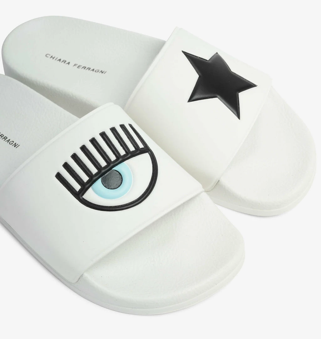 COM Chiara Ferragni EYE STAR SLIDER SHOES