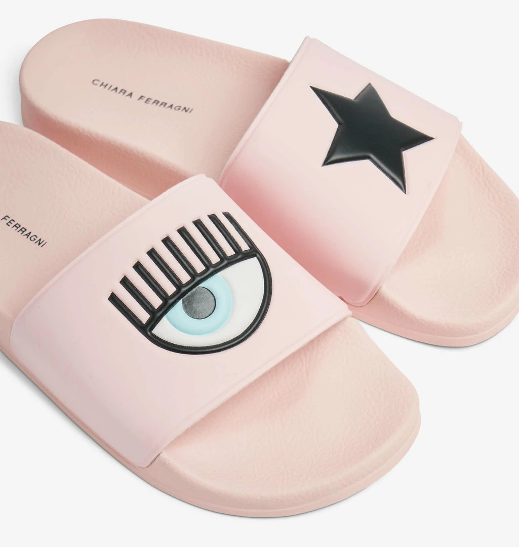 COM Chiara Ferragni EYE STAR SLIDER SHOES