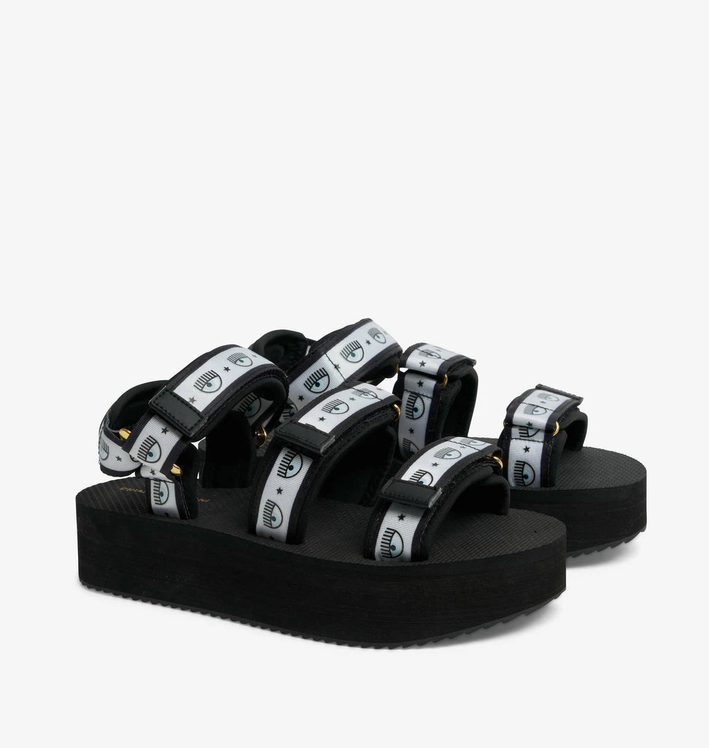 COM Chiara Ferragni LOGOMANIA SANDAL SHOES