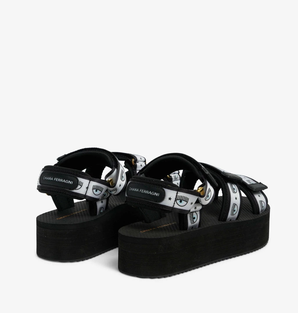 COM Chiara Ferragni LOGOMANIA SANDAL SHOES