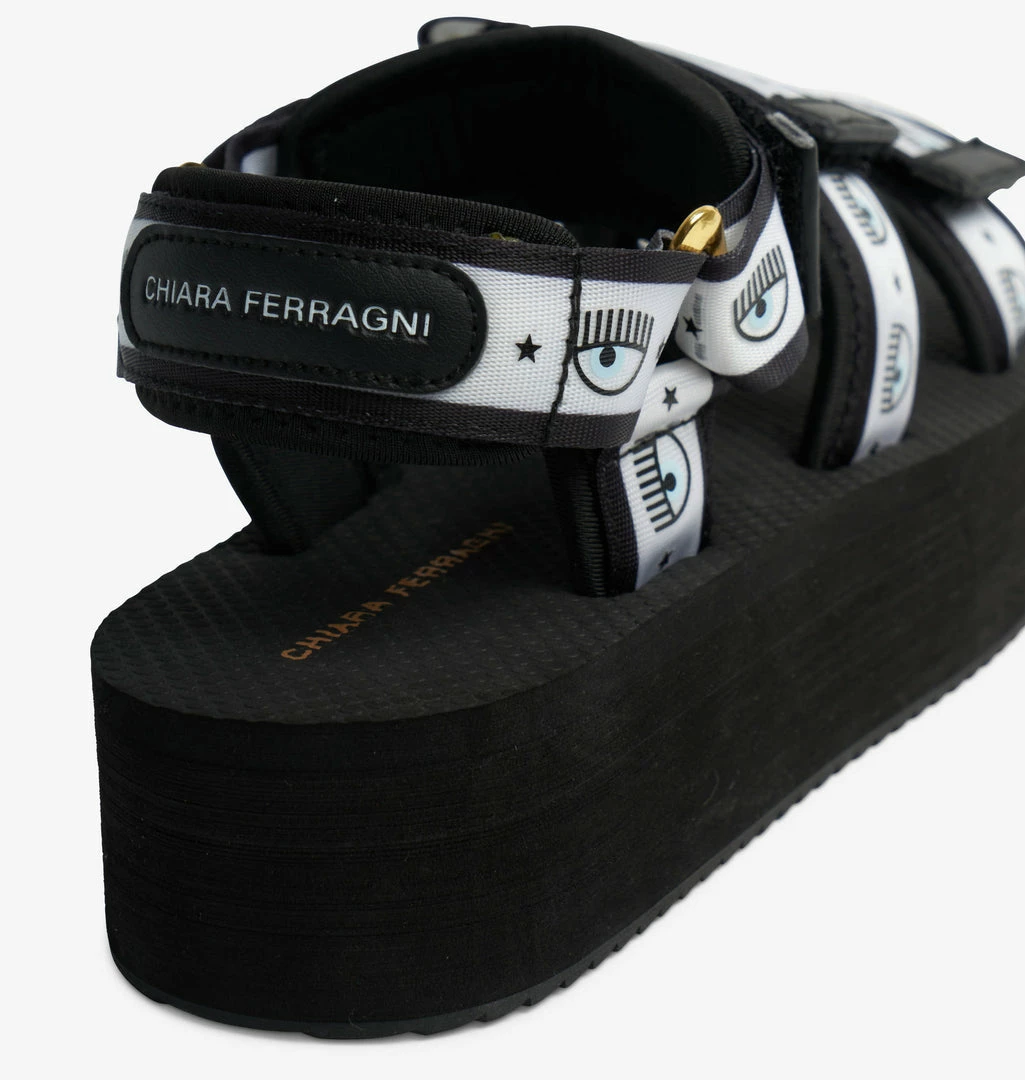 COM Chiara Ferragni LOGOMANIA SANDAL SHOES