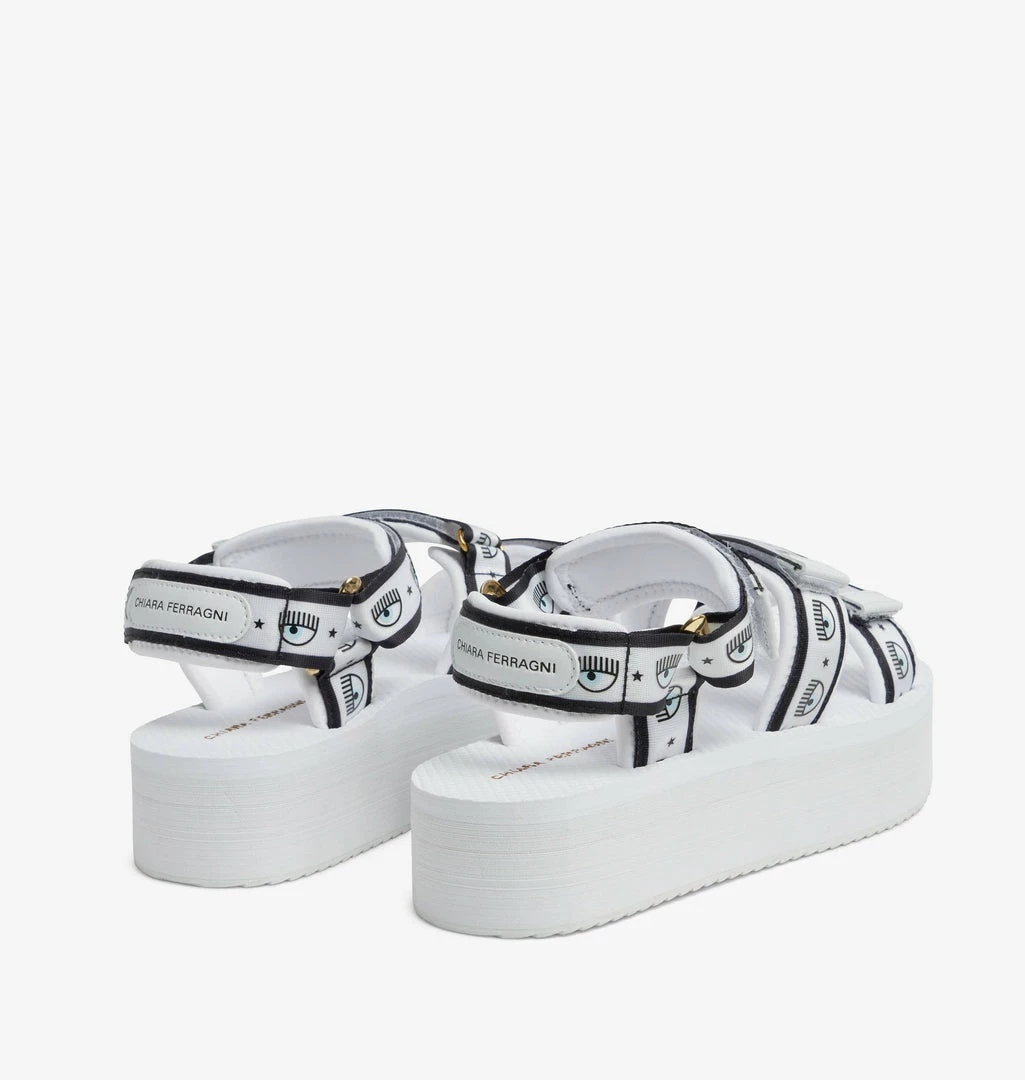 COM Chiara Ferragni SHOES LOGOMANIA SANDAL