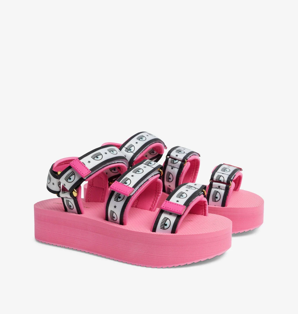 COM Chiara Ferragni SHOES LOGOMANIA SANDAL