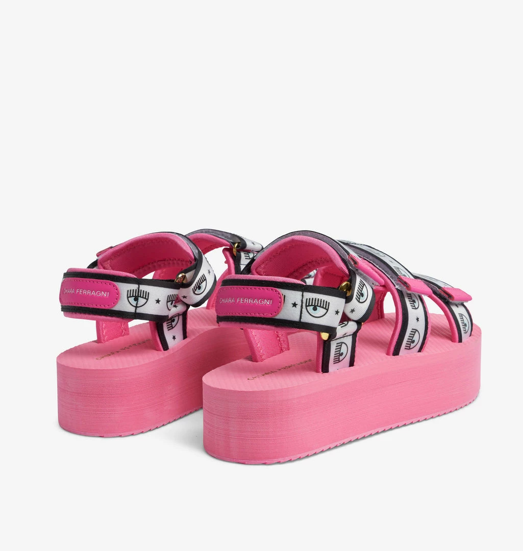 COM Chiara Ferragni SHOES LOGOMANIA SANDAL